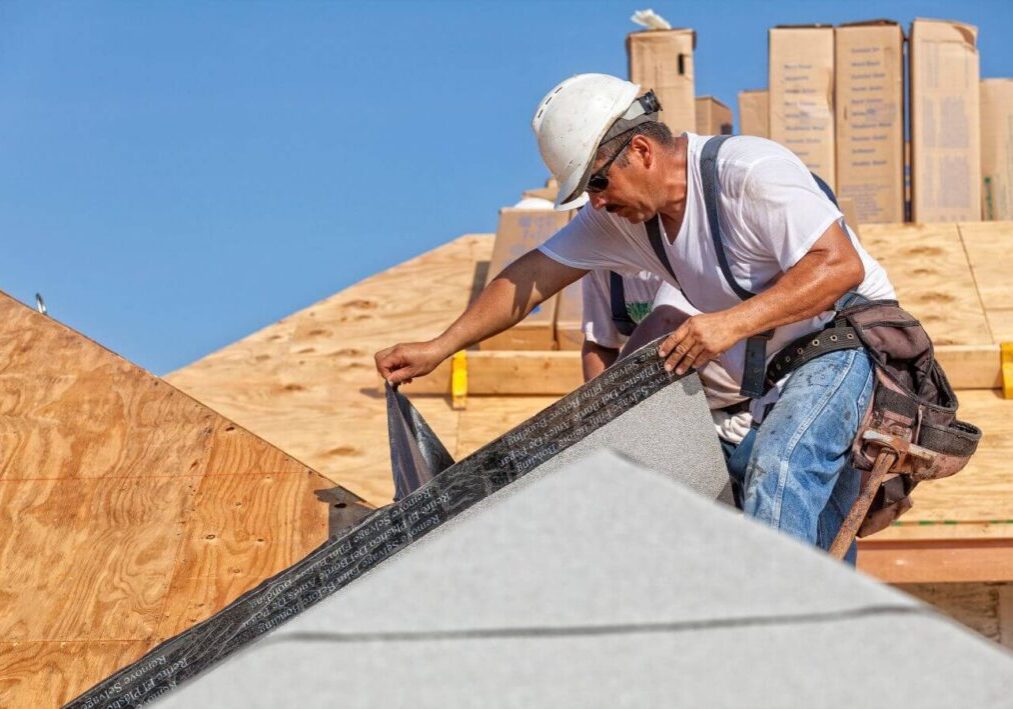 roof installation underlayment